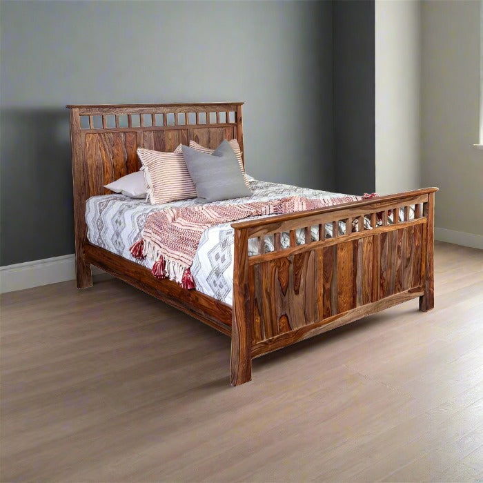 Furnishia Sheesham Solid Wood Furniture for Bedroom Home - Furnishiaa -  -